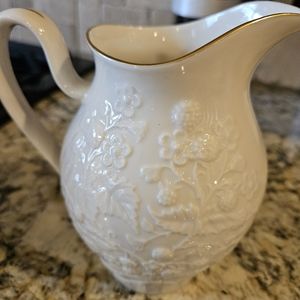 Lenox blueberry pitcher